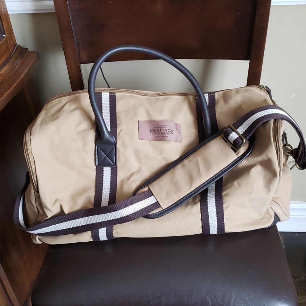 NWT Heritage brand duffle bag